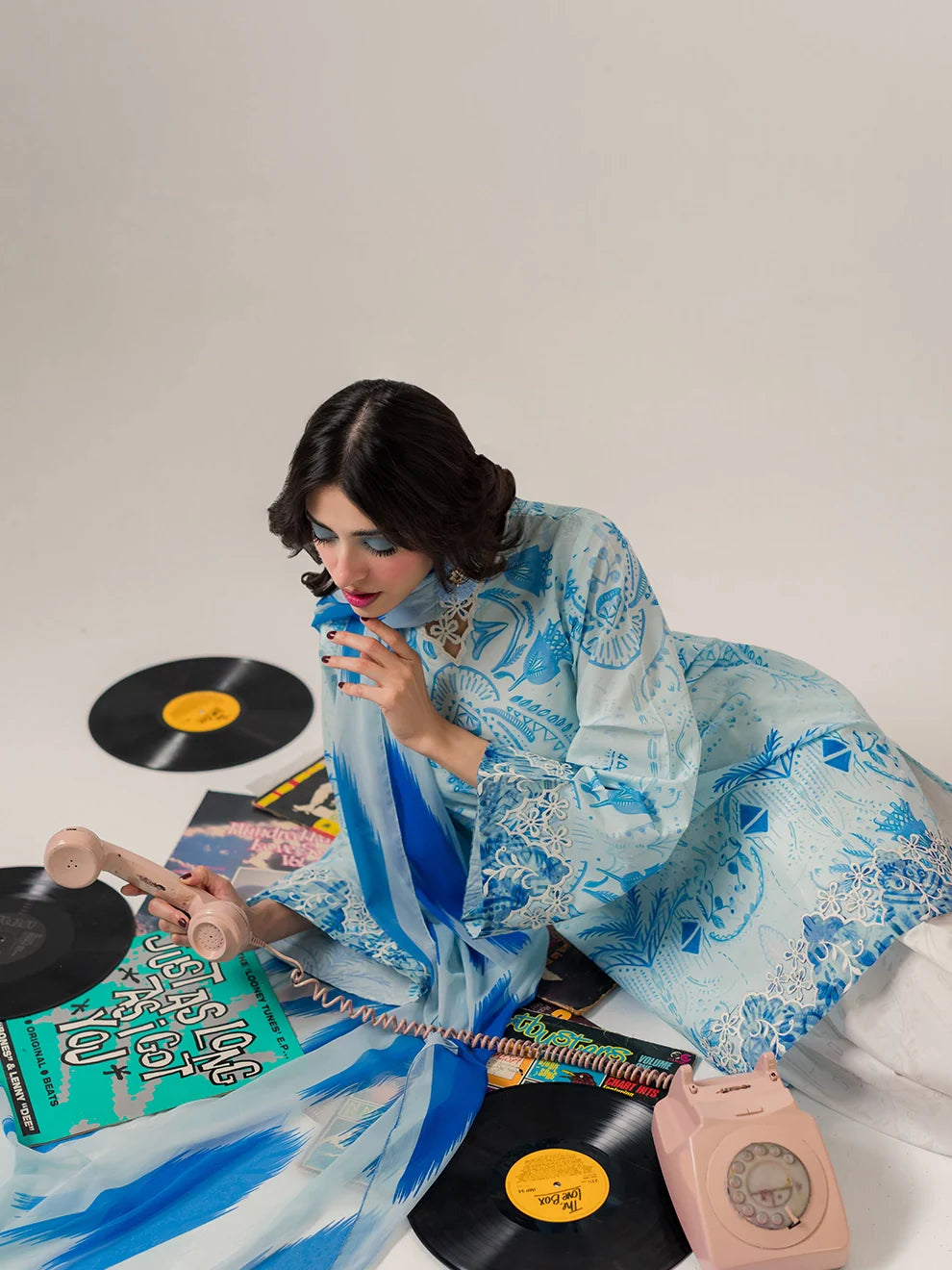 Meadow - 3Pc Printkari Suit