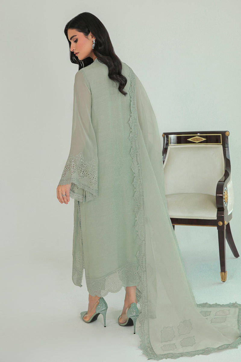 EMBROIDERED CHIFFON UF-4439