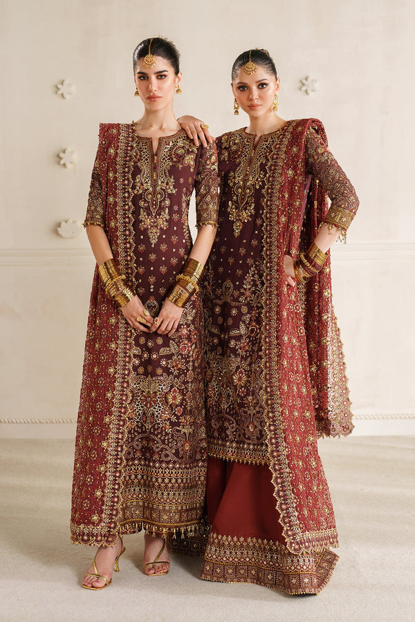 EMBROIDERED CHIFFON CH14-07 UNSTITCHED