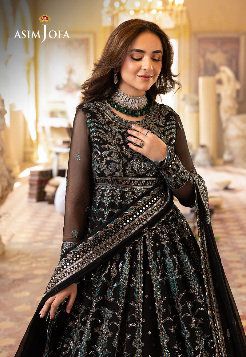 AJNB-05 EMBROIDERED CHIFFON 3 PCS