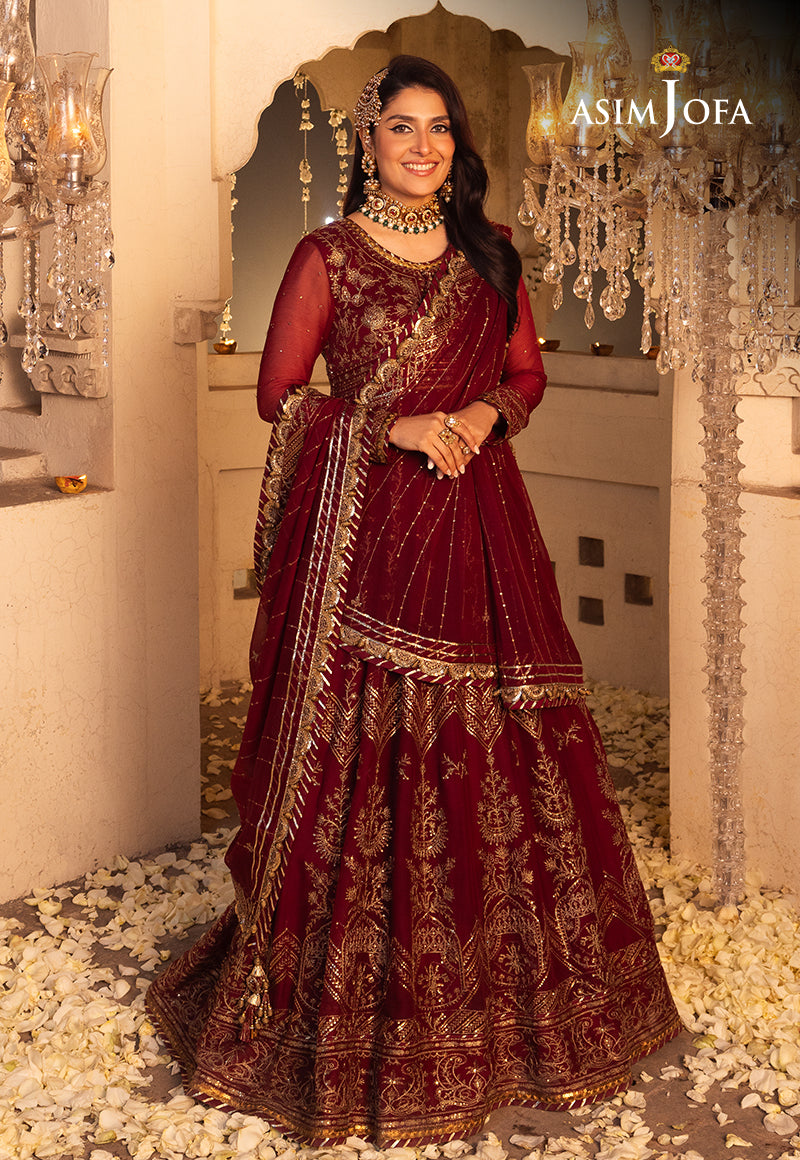 AJRA-19 EMBROIDERED JACQUARD 3 PCS