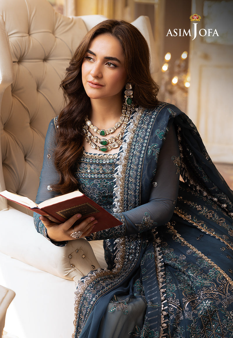 AJNB-02 EMBROIDERED CHIFFON 3 PCS