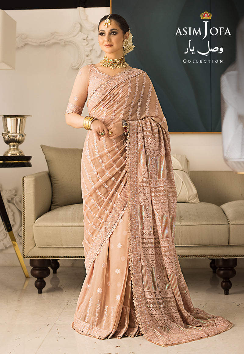 Ajvyd-09 Embroidered Stitched 3 Pcs
