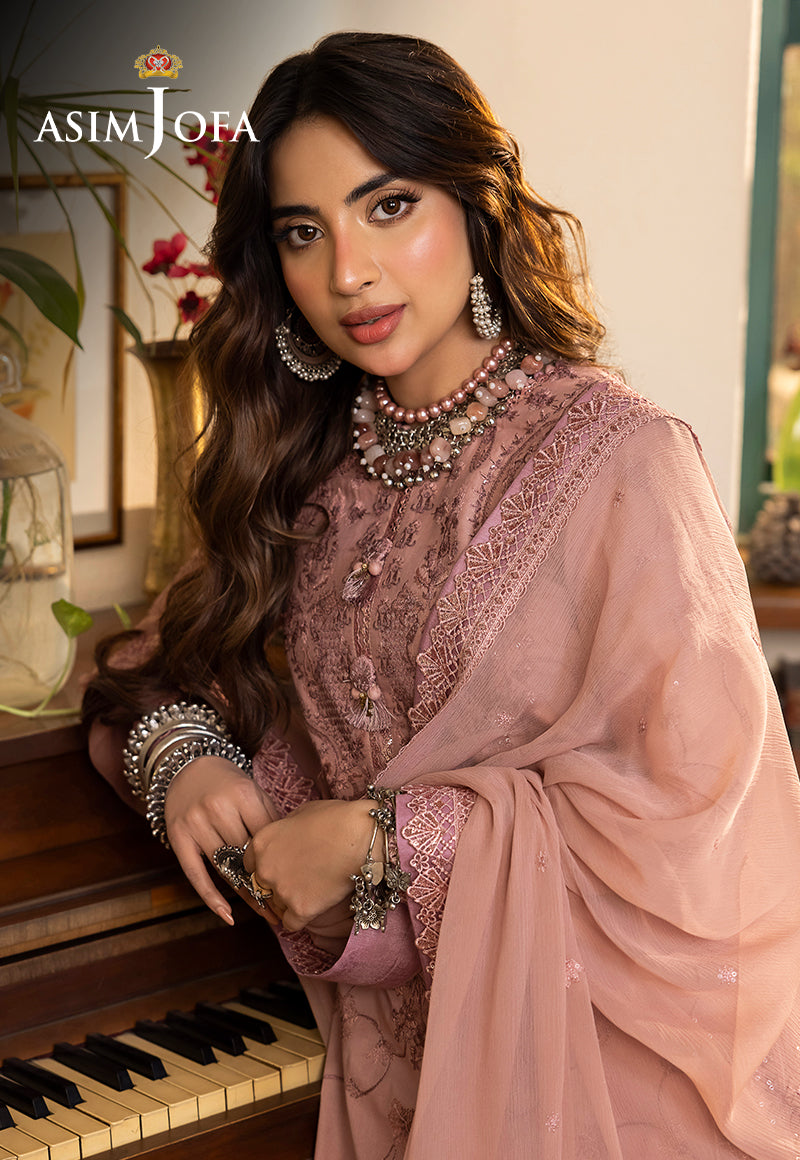 AJSWD-01 EMBROIDERED STITCHED 3 PCS