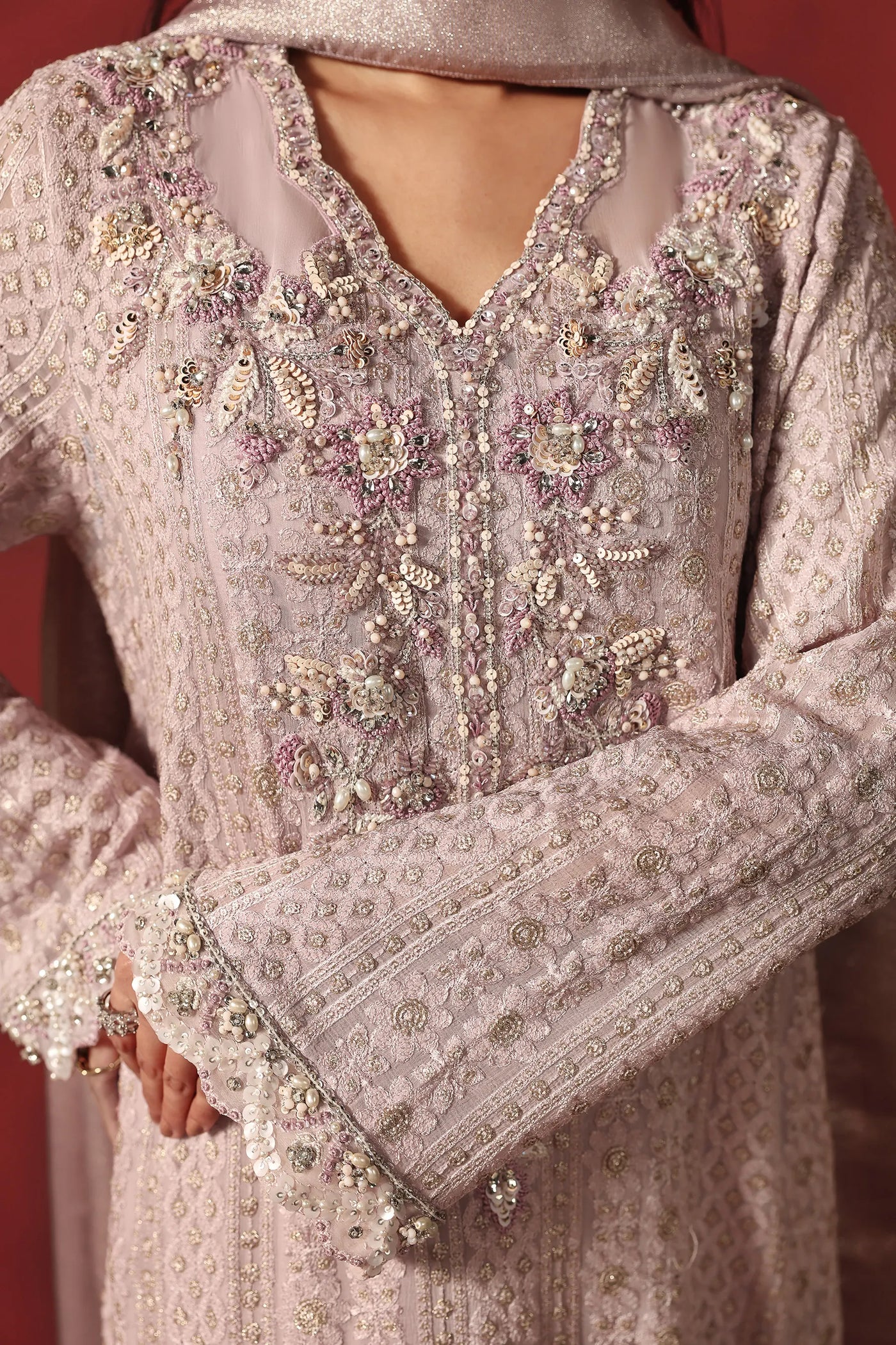 Chikankari Elegance (D-14)
