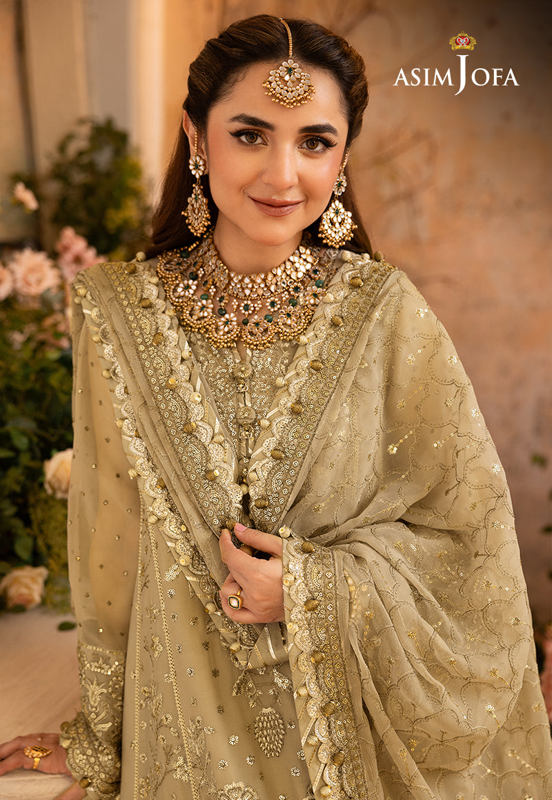 Ajso-102 Unstitched 2 Pcs Shirt Dupatta