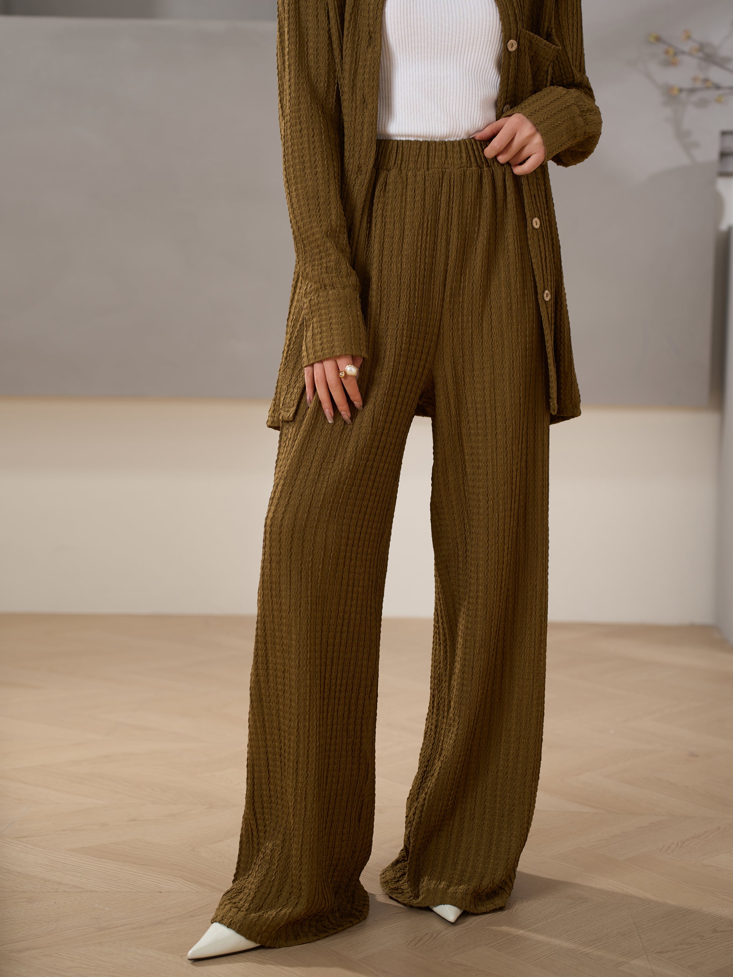 Santa Maria Textured Summer Suit