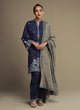 3 Pc Khaddar Embroidered Suit