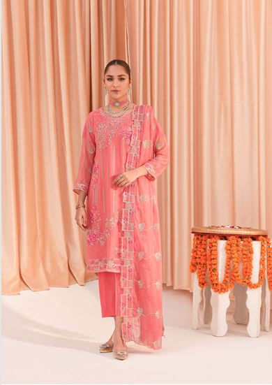 Design 8 - FUSCIA (Unstitched)