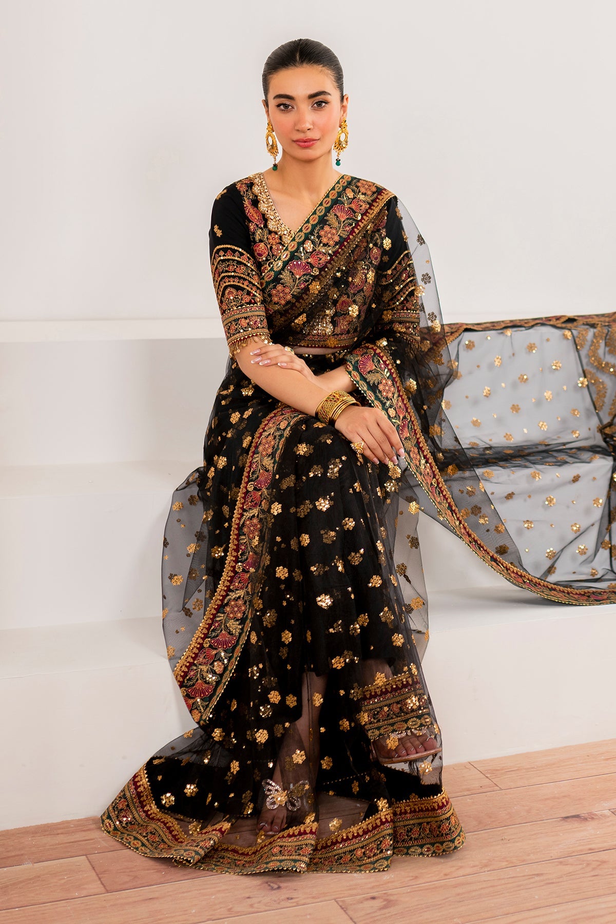 EMBROIDERED NET UF-700