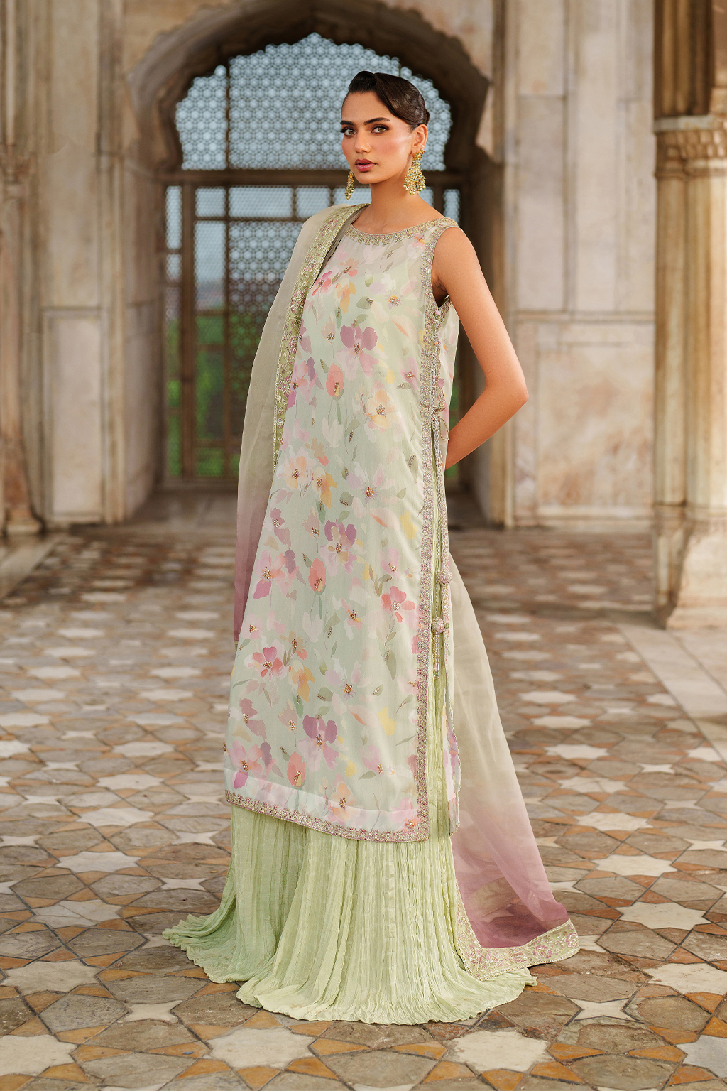 UE-549  Printed Chiffon