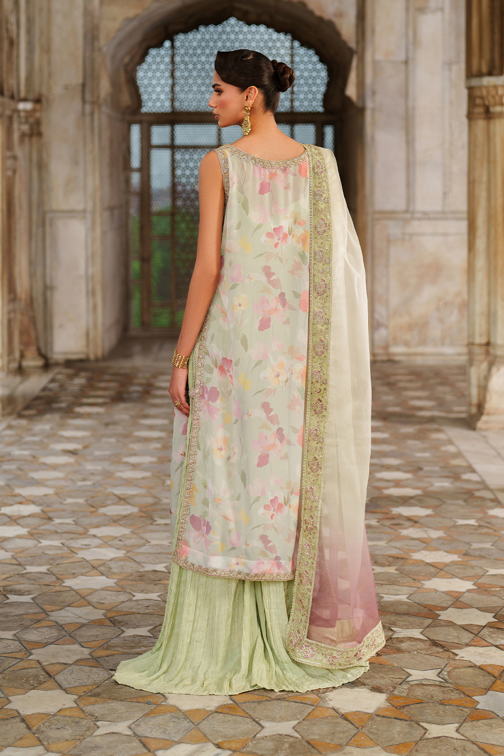 UE-549  Printed Chiffon