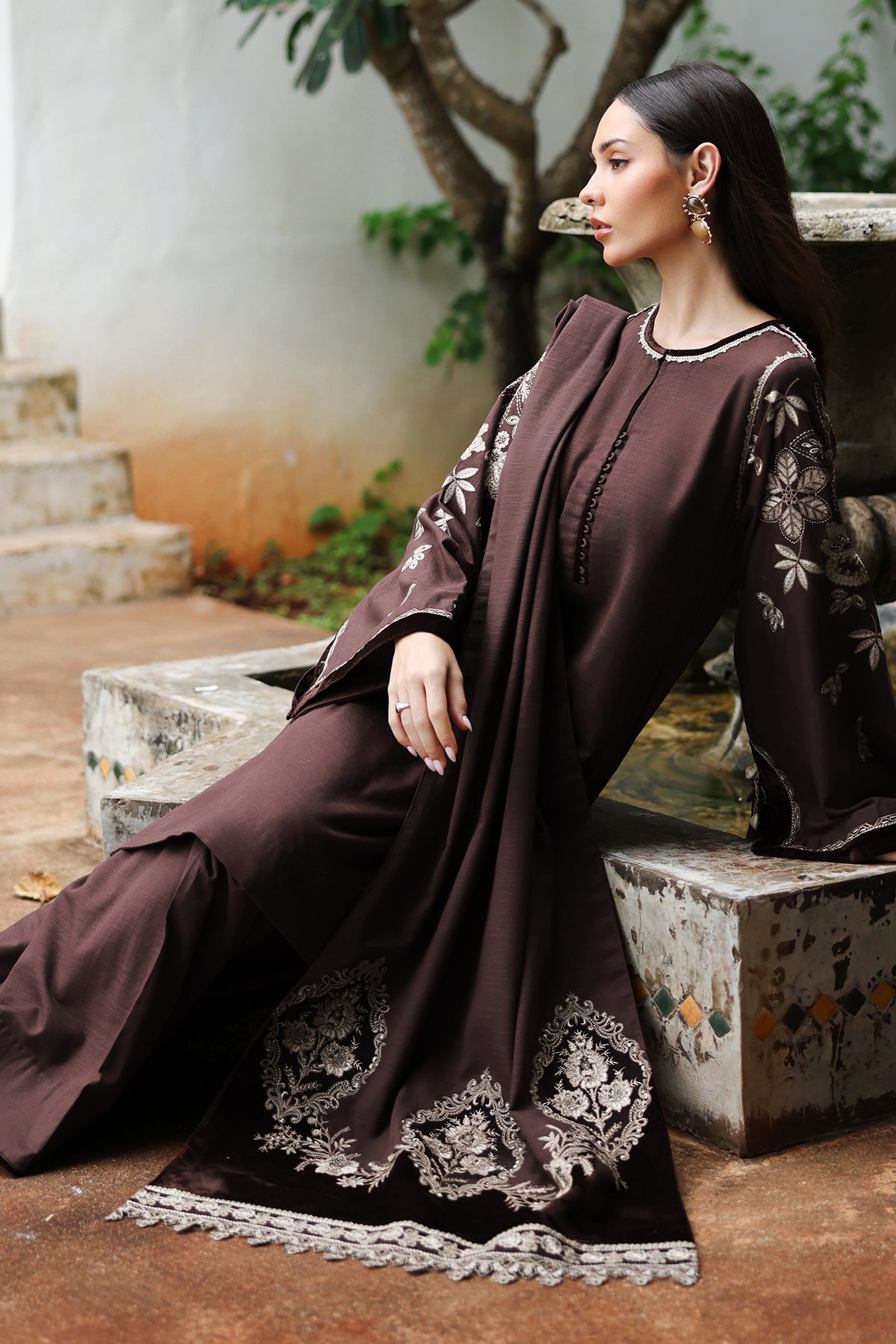 EMBROIDERED KHADDAR PR-1421