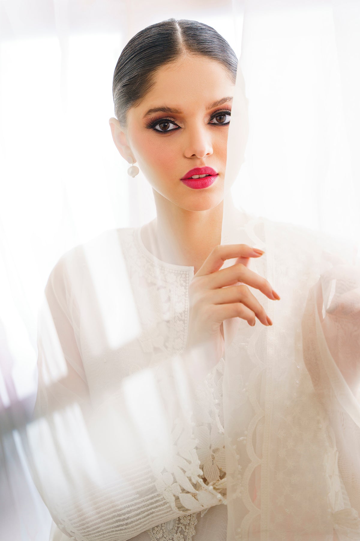 Embroidered Organza Sf-526