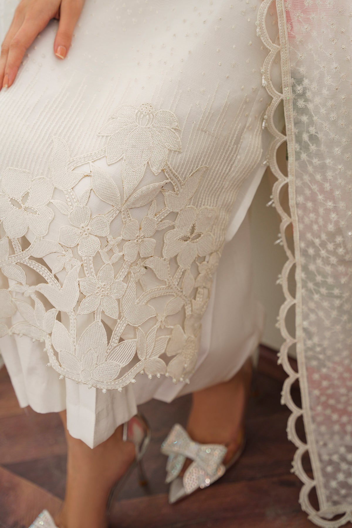 Embroidered Organza Sf-526