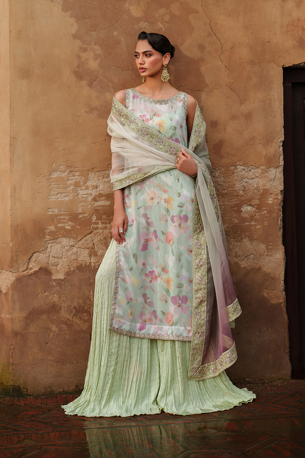 UE-549  Printed Chiffon