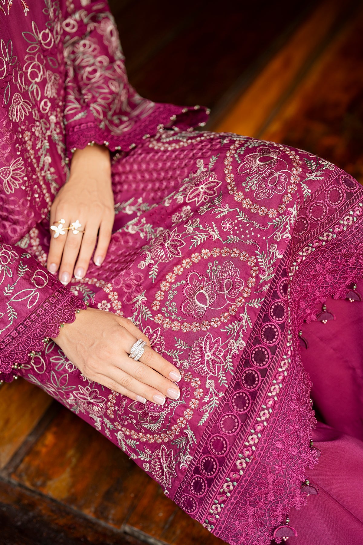 EMBROIDERED LAWN SF-4263