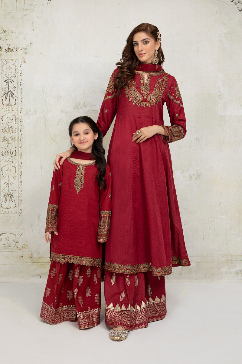 Suit Red Mkd-Ea21-17