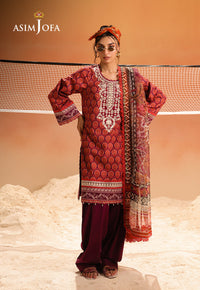 AJSO-477 Unstitched 1 Pc Dupatta