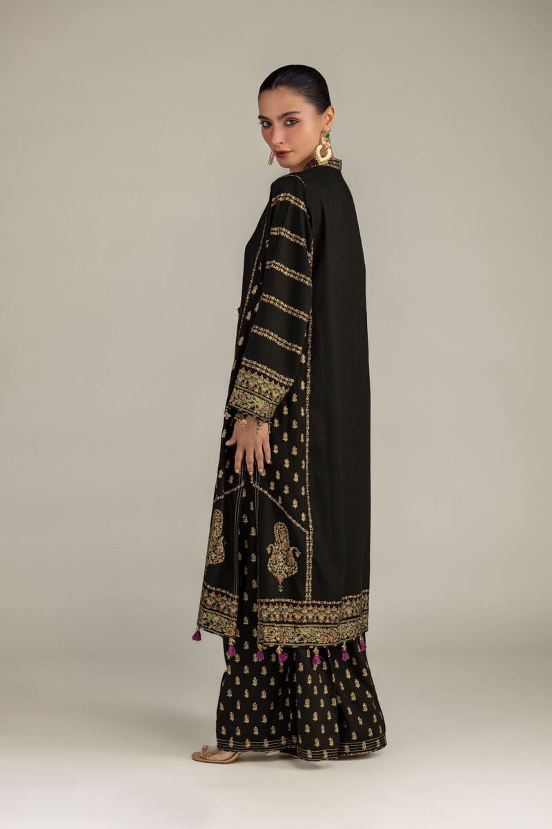 Black Silk Pants