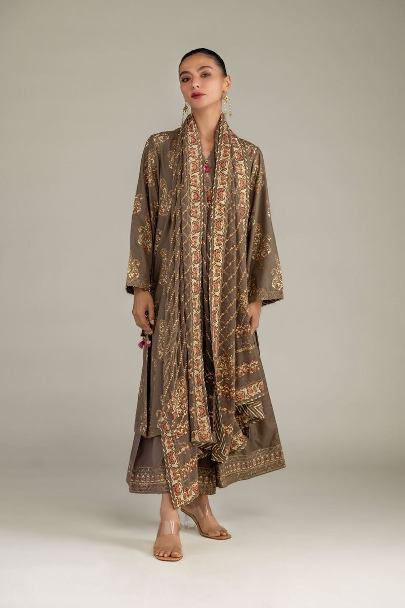 Chiffon Floral Dupatta