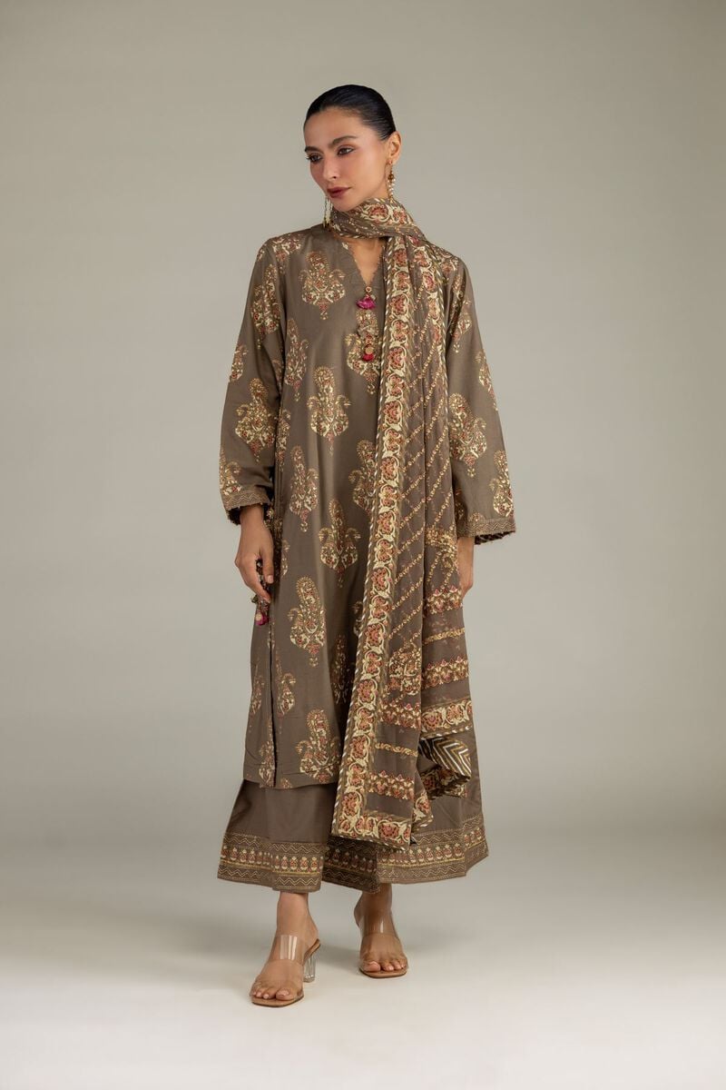 Chiffon Floral Dupatta