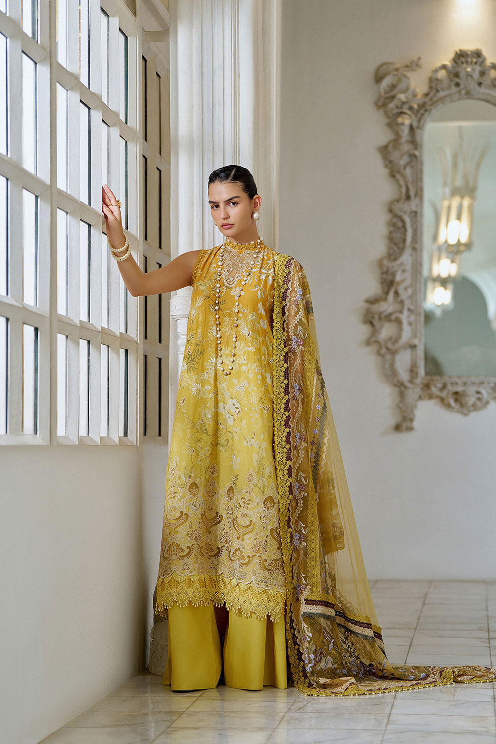 Design 12B Luxury Lawn Eid Edition 2026 Unstitched