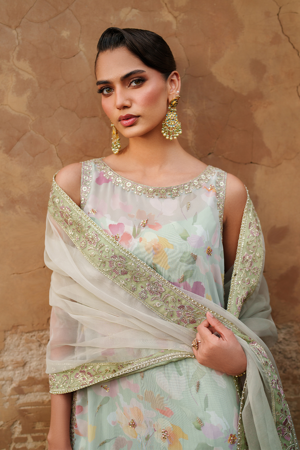 UE-549  Printed Chiffon