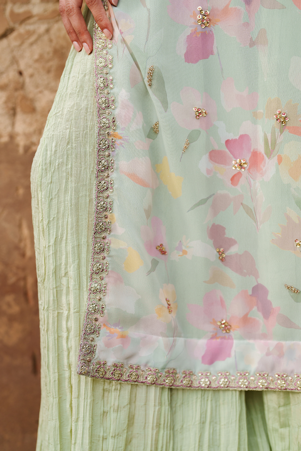 UE-549  Printed Chiffon