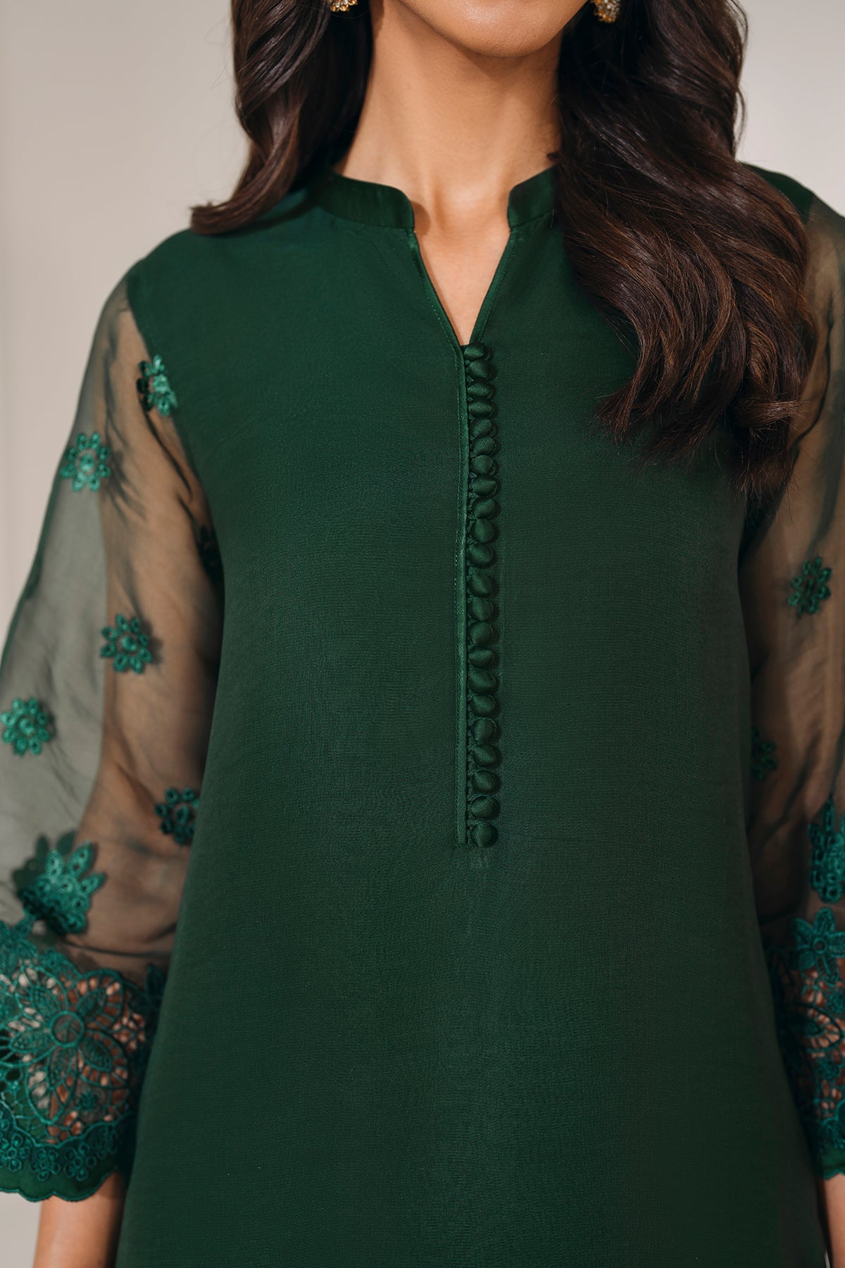 EMBROIDERED CHIFFON PR-1127