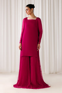 EMBROIDERED CHIFFON EN-1307