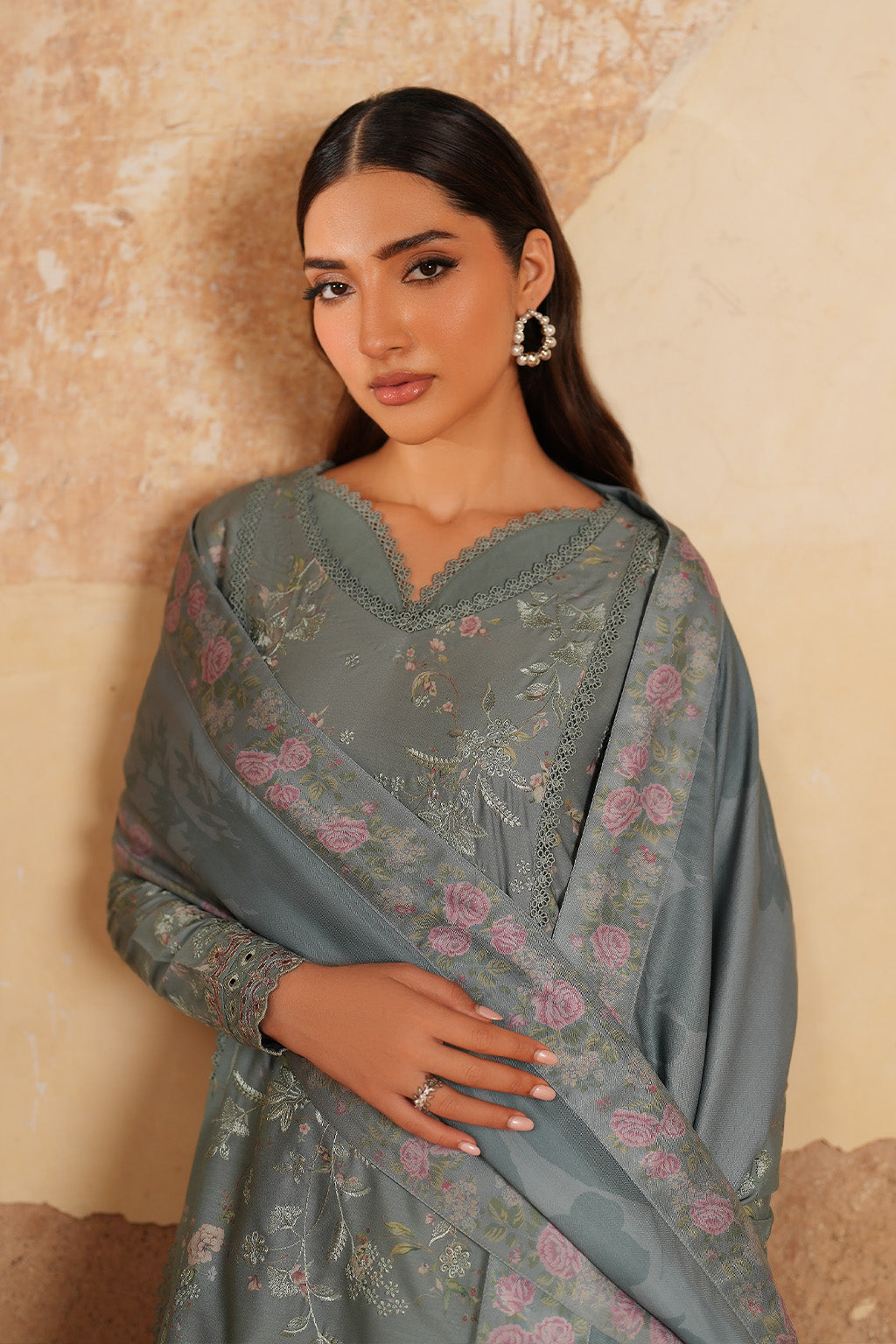 IPF-10  Embroidered Printed Linen