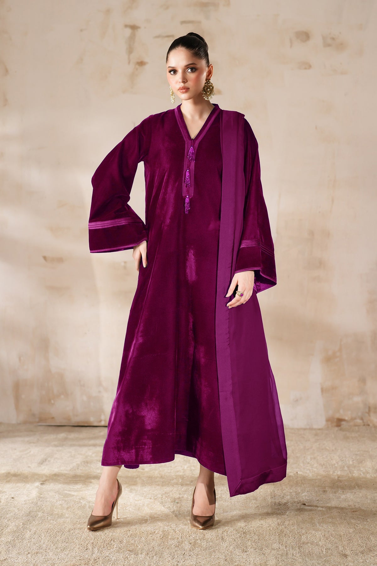 PLAIN CHIFFON DUPATTA 97