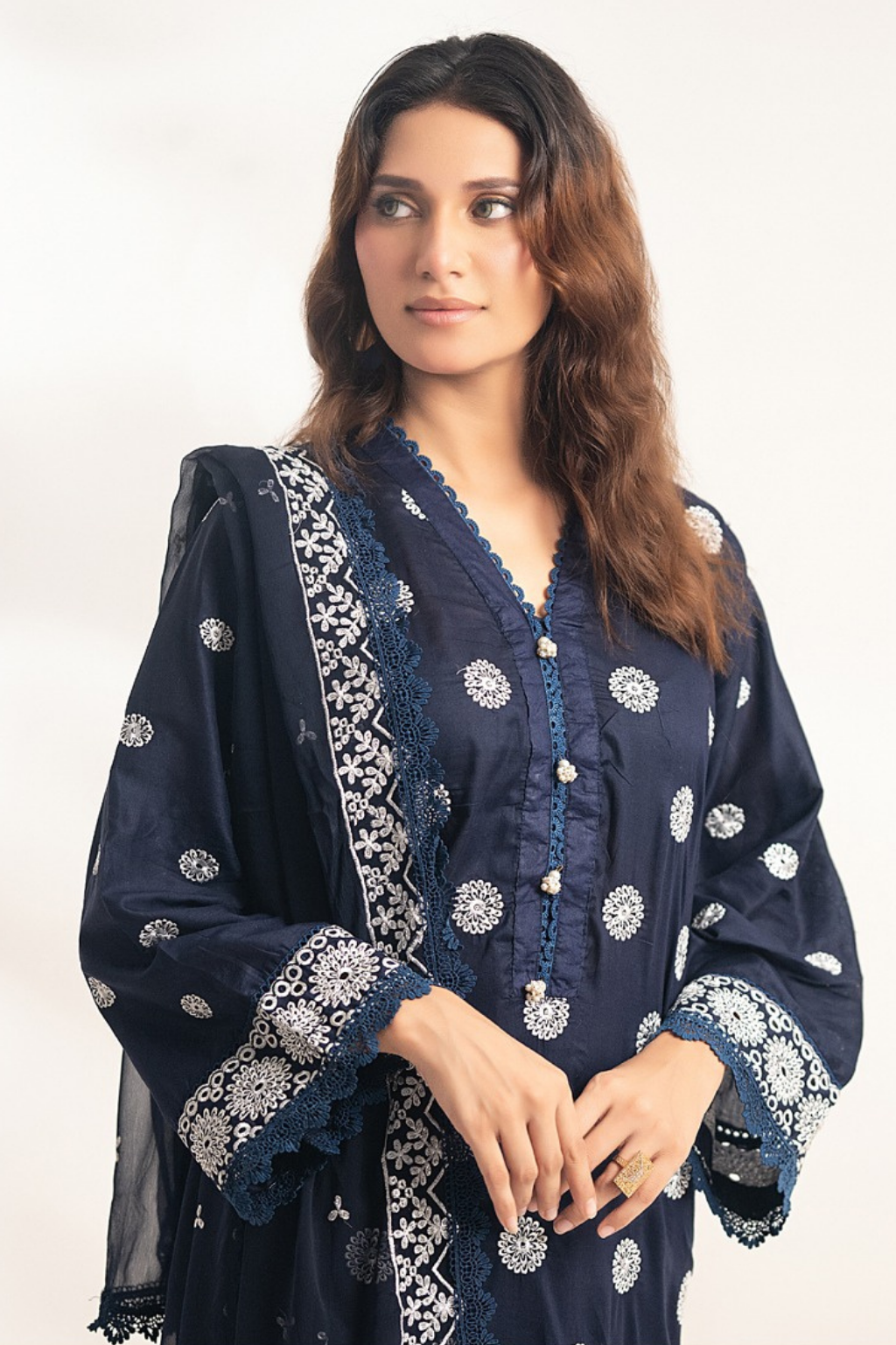 Ready to Wear Lawn Embroidered Suit D-196 - D-200