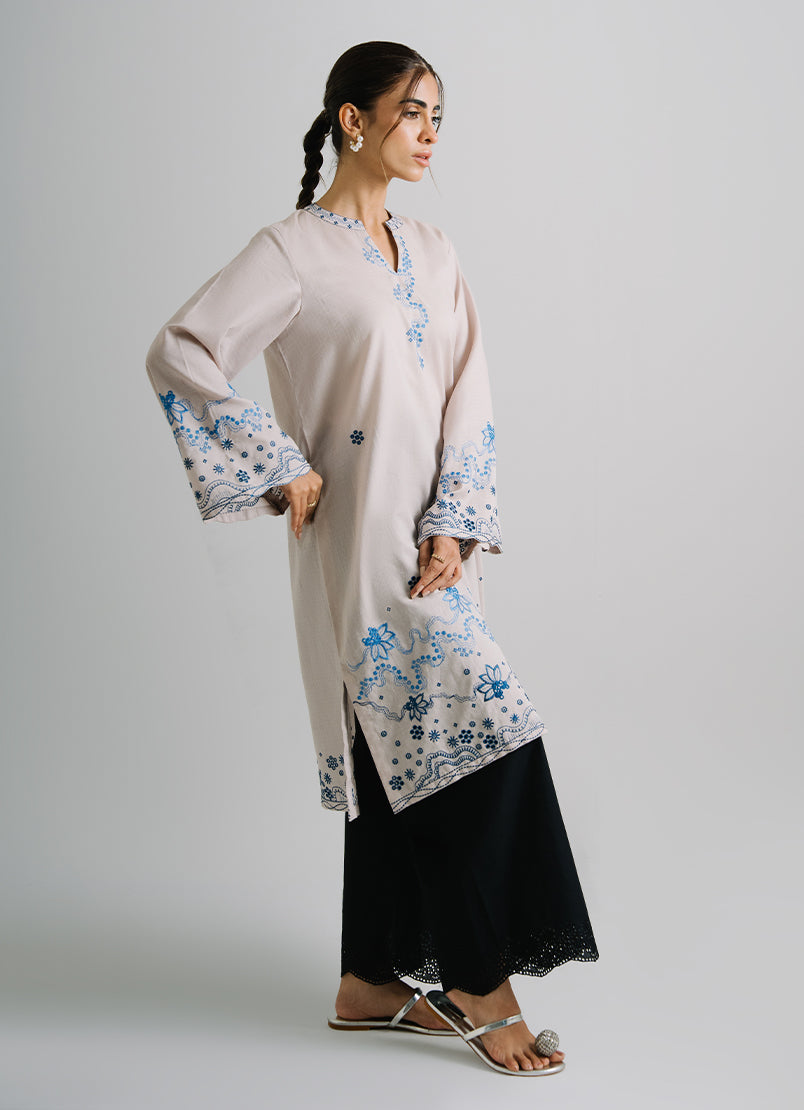 Embroidered Kurta - 13512251704020