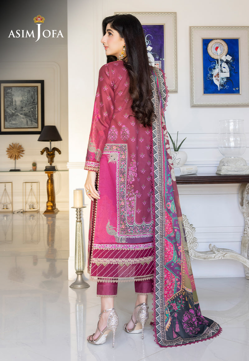 AJS-04 PRINTED LAWN 3 PCS