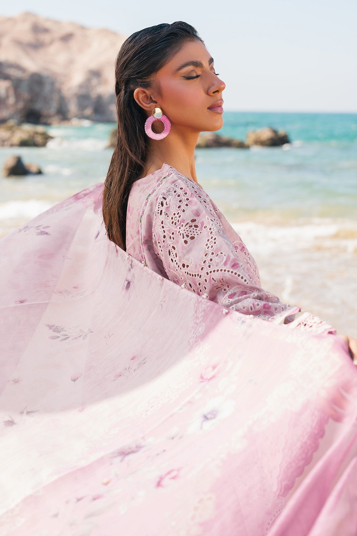 3 Piece Embroidered Lawn Suit