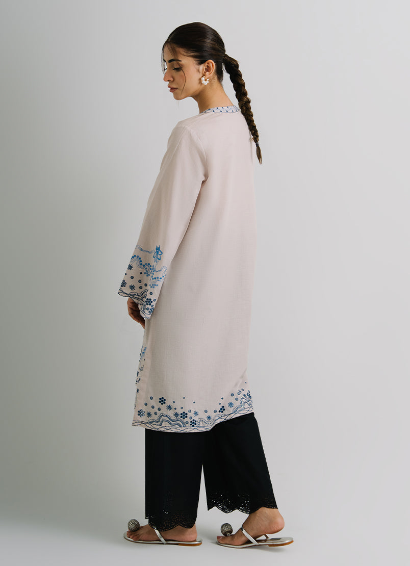Embroidered Kurta - 13512251704020