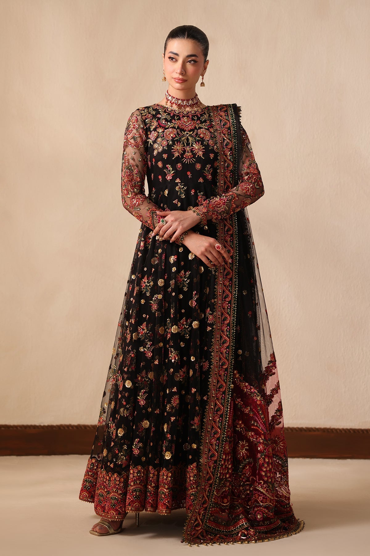 EMBROIDERED NET UF-4492