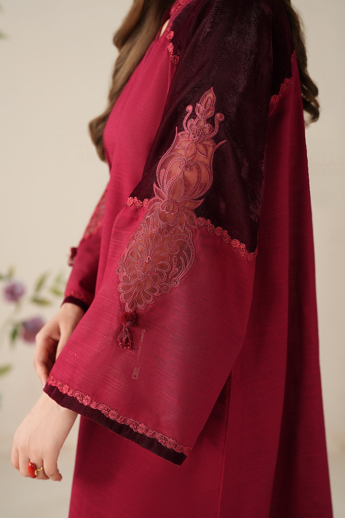 EMBROIDERED KHADDAR PR-1196