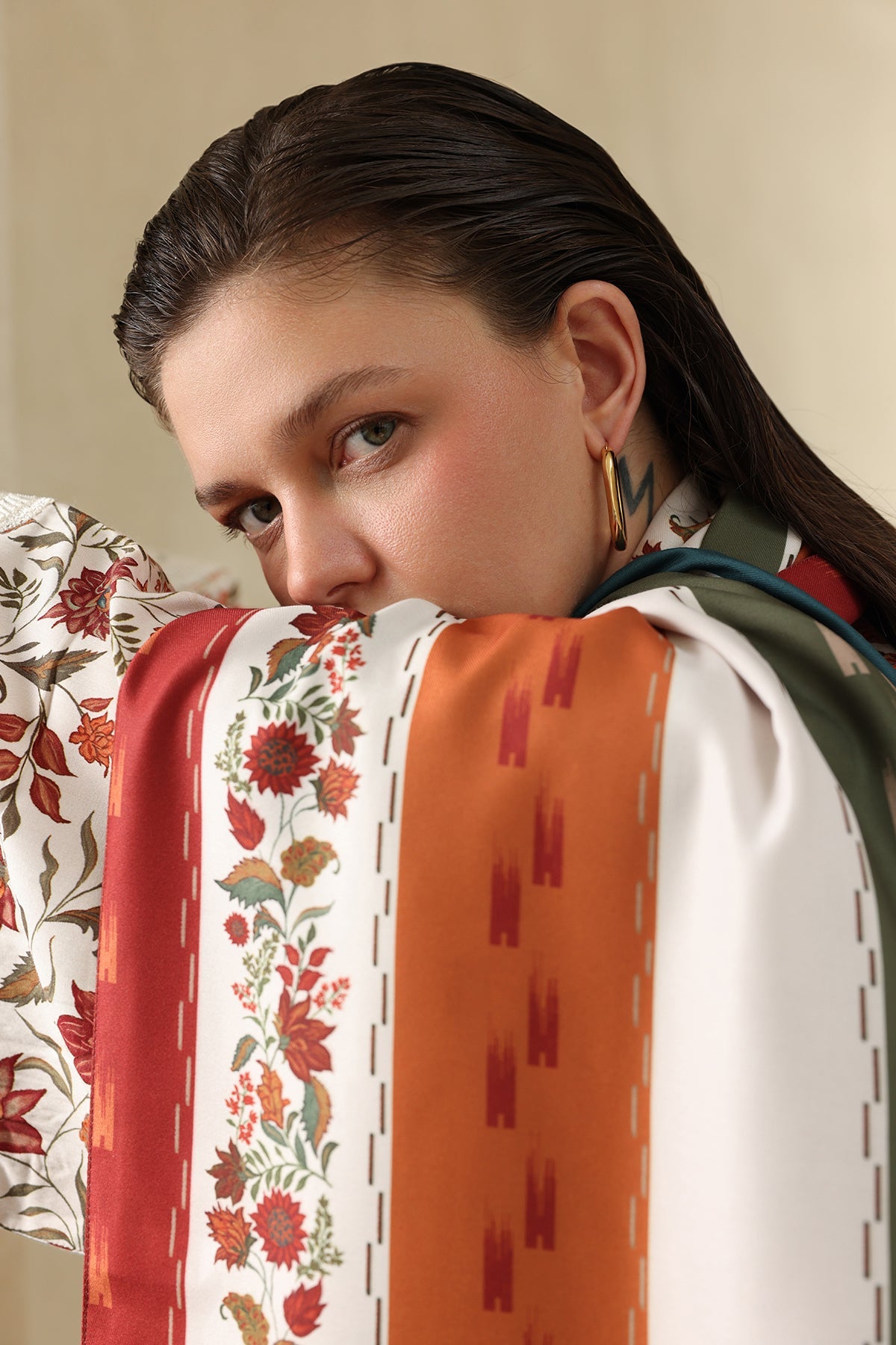 DIGITAL PRINTED VISCOSE UF-4557