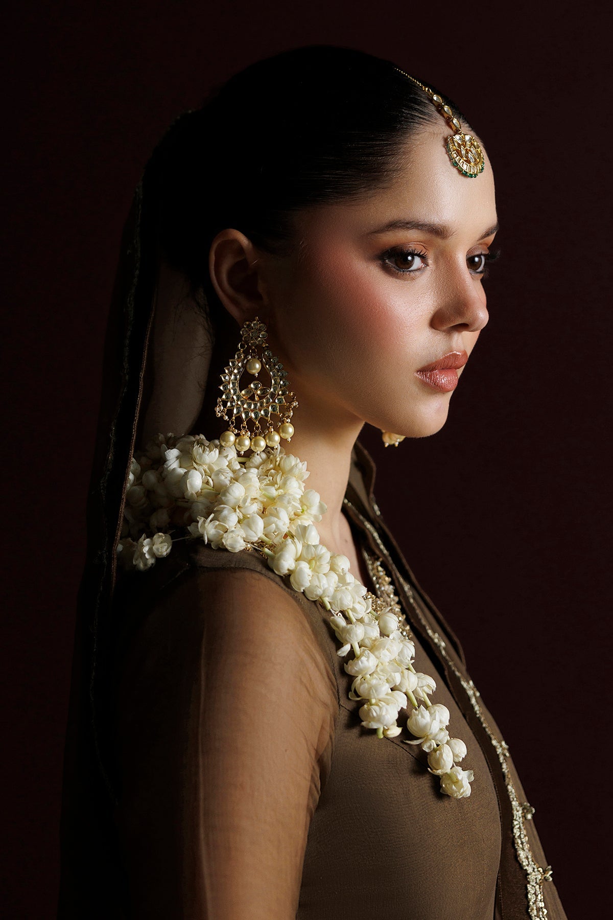 EMBROIDERED CHIFFON PR-1414