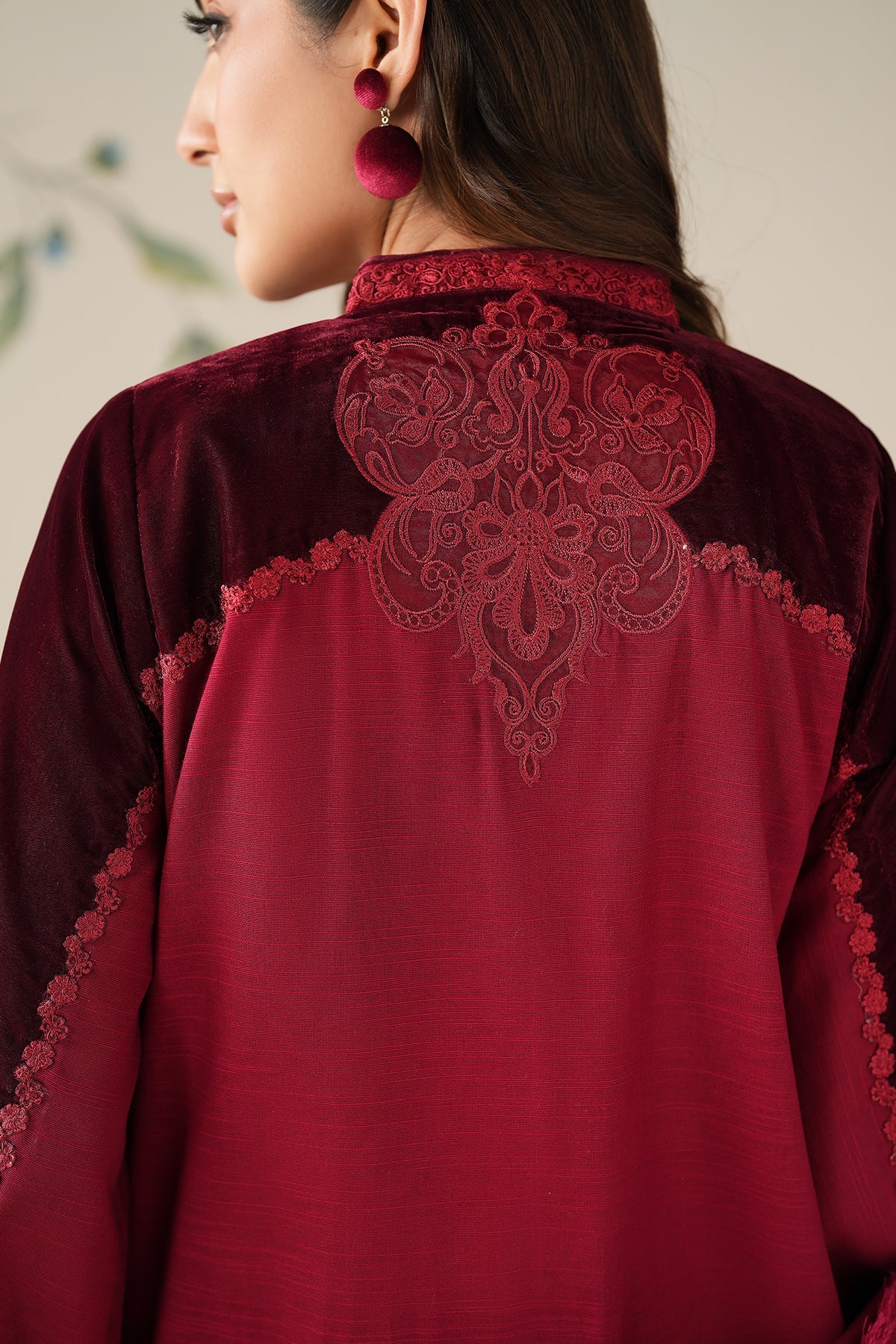 EMBROIDERED KHADDAR PR-1196
