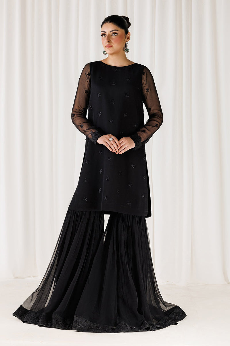 EMBROIDERED CHIFFON EN-1310