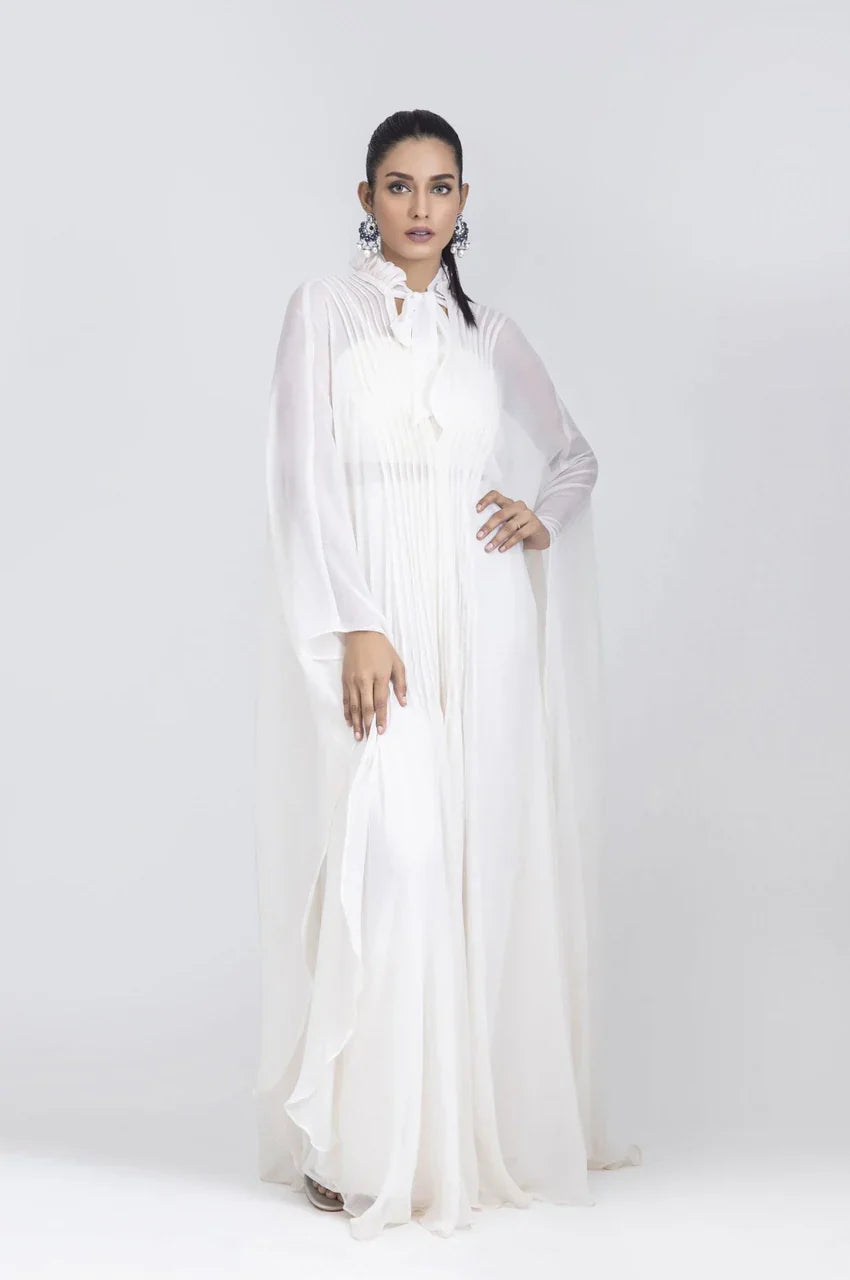 Abaya Shirt - White