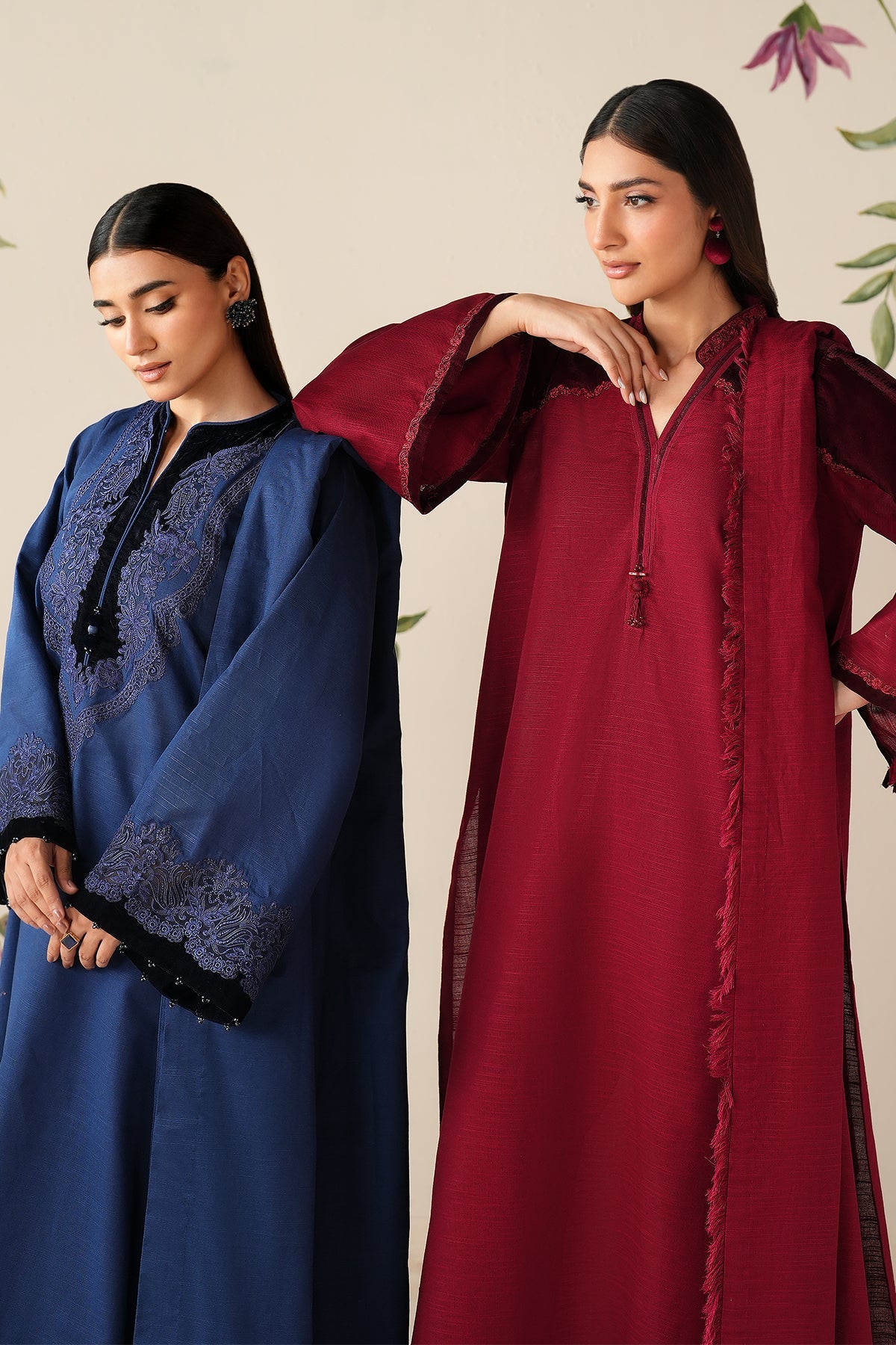 EMBROIDERED KHADDAR PR-1196