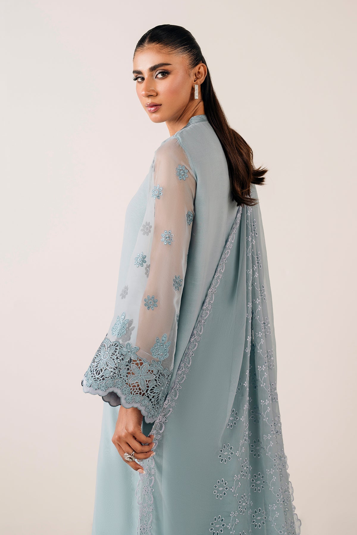EMBROIDERED CHIFFON DUPATTA 75