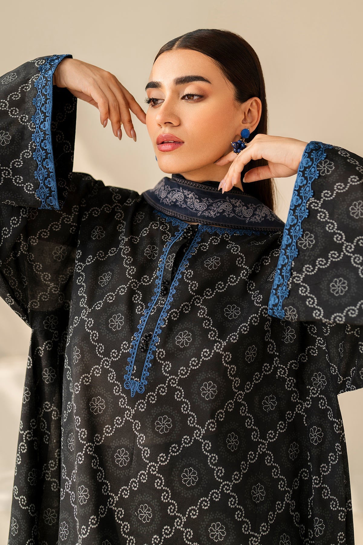 DIGITAL PRINTED LAWN UF-4209