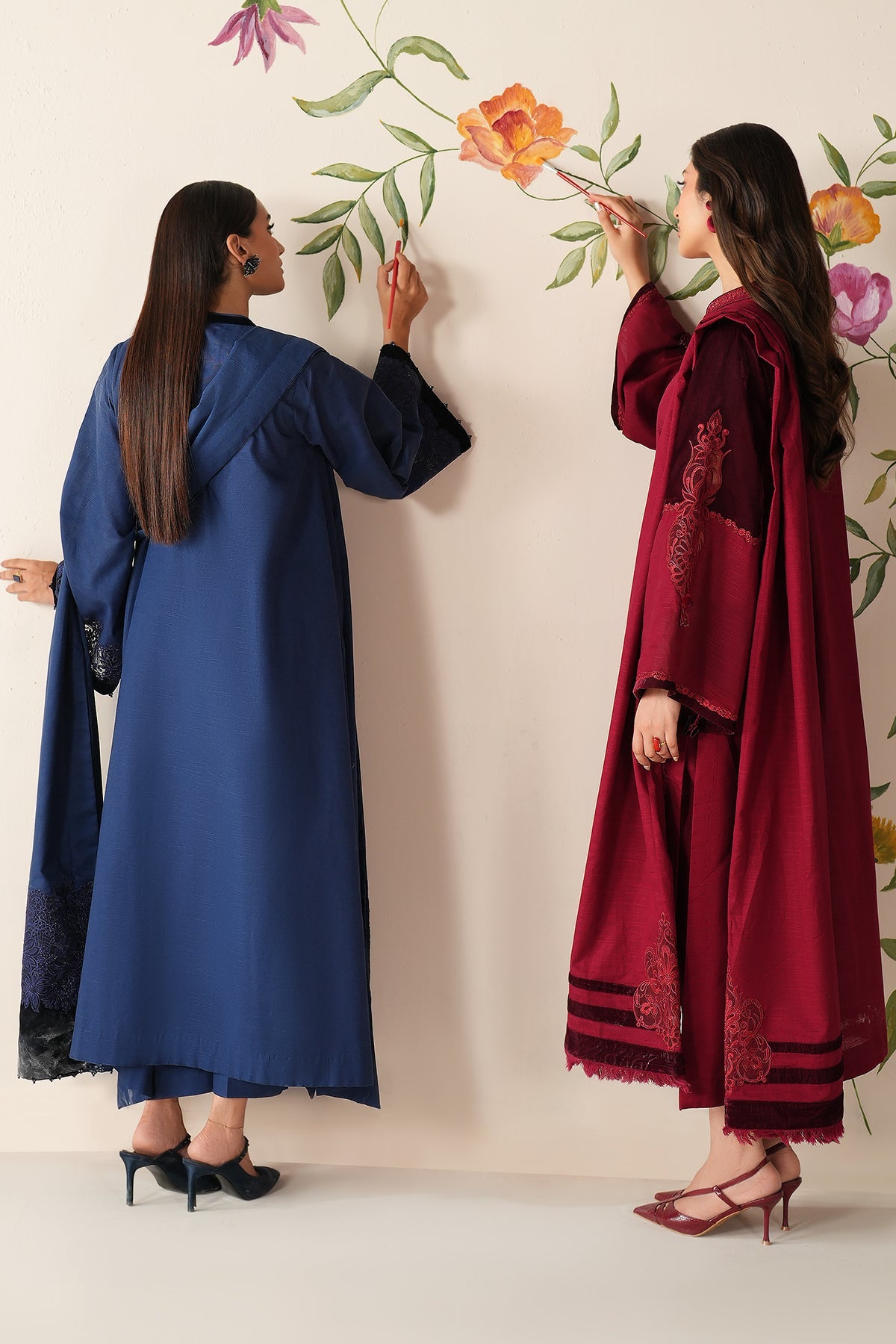 EMBROIDERED KHADDAR PR-1196