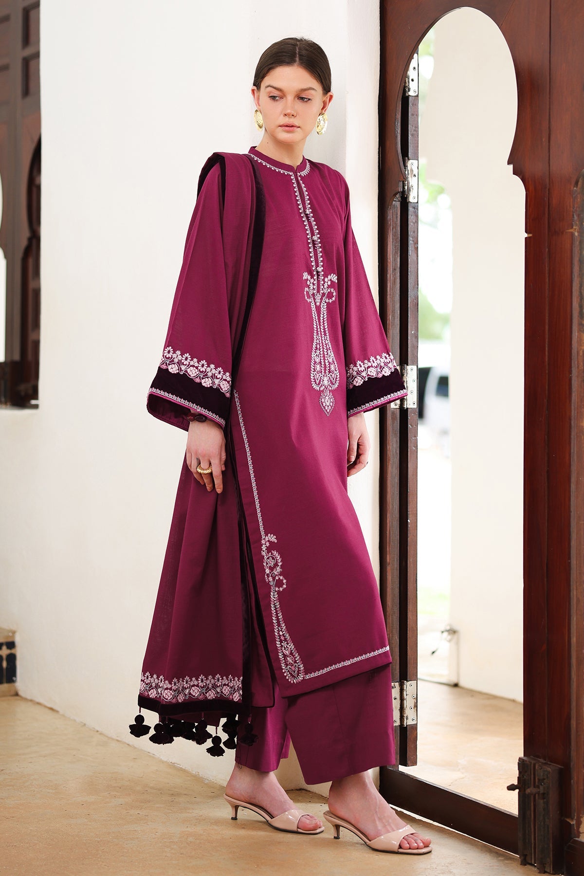 EMBROIDERED KHADDAR PR-1420